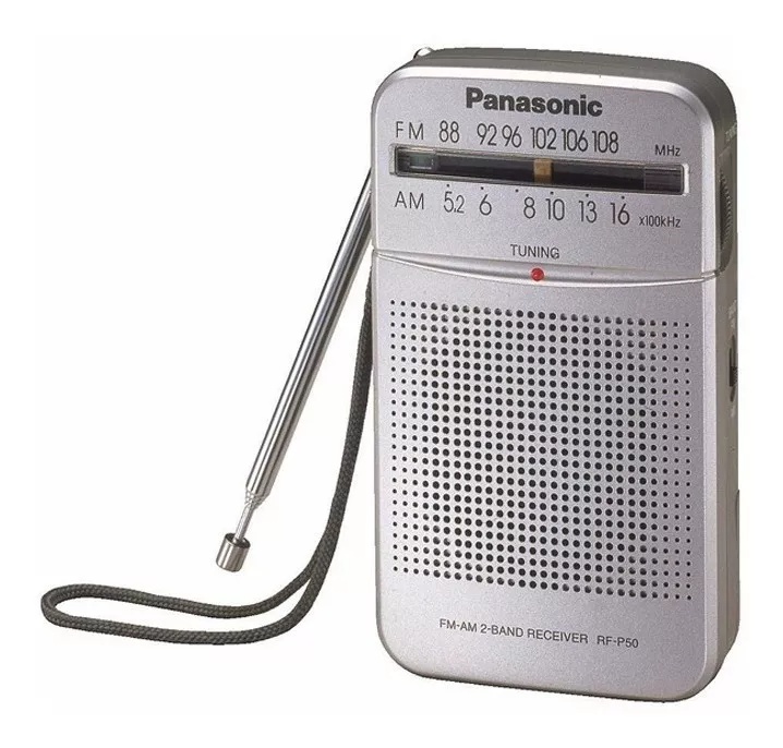 Radio Panasonic AM/FM de bolsillo con audifono Radio Hogar