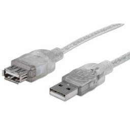 Cable extensin USB Manhattan 4,5 mts.