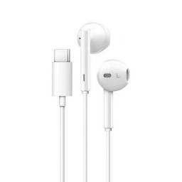 Auriculares Treqa EP-739 Tipo-C Blancos