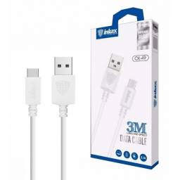 Cable Inkax CK-49 USB Tipo C 3 Metros 2.1A