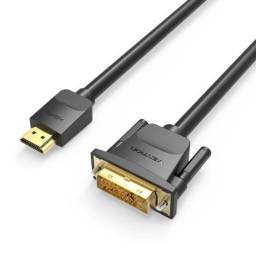 Cable HDMI (M) a DVI-D (M) 5Mts HBFBJ Vention