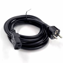 Cable de poder Schuko 3 mts. Certificado