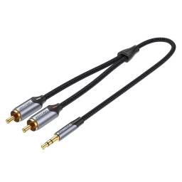 Cable Audio Spica 3.5  RCA x2  2  Mts  BCNBH Vention
