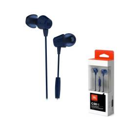 Auriculares In-Ear JBL C50HI Azul