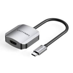 Adaptador USB-C a HDMI 15 cm. Vention TDEHB Aluminio
