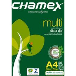 Papel Chamex A4 x 500 hojas 75 gr.