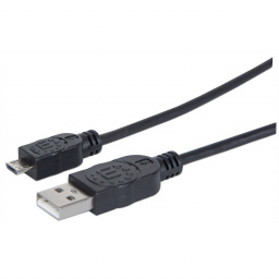 Cable USB a Micro 1.0 mts Manhattan