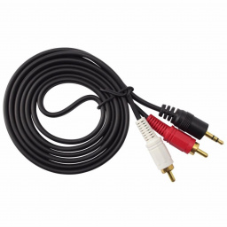 Cable Audio 2 RCA(M) a Plug 3.5 1.5 mts Roditec