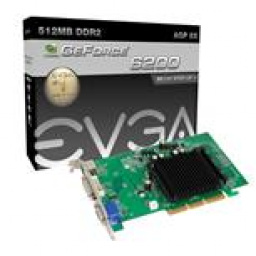 Tarjeta de video GeForce 6200 512Mb. AGP