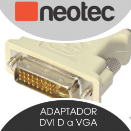 Adaptador DVI (D) a VGA hembra
