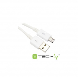 Cable USB micro Techly 0,15 mts