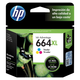 Cartucho HP 664XL Color