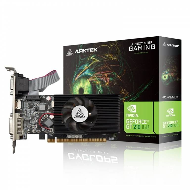 Tarjeta de video Arktek PCI-E GeForce 210 1Gb DDR3