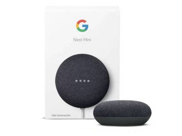Conoce la 2da generación del Google Home Mini! El altavoz que controlas con tu voz. Solo dí hey google para escuchar canciones de spotify, youtube y mas.